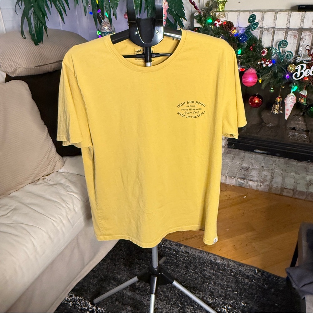 Yellow Men's T-Shirt